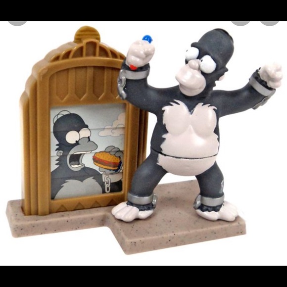 Simpsons! *Retired* *Unopened* set of 10 figures Burger King 2002 - Picture 5 of 13